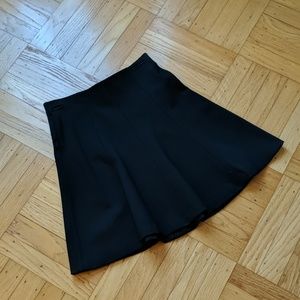 Loft black skirt